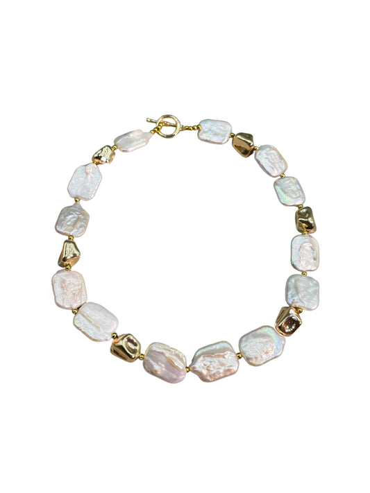pearl choker | buds fantasy | baroque pearl necklace