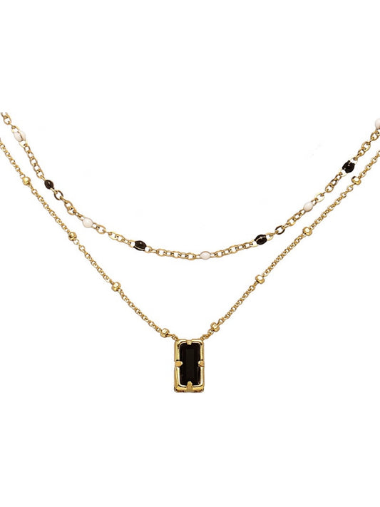 18k gold plated necklace set | buds fantasy